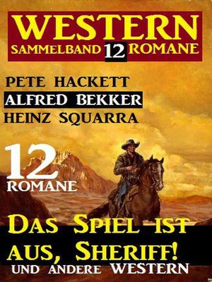 cover image of Western Sammelband 12 Romane